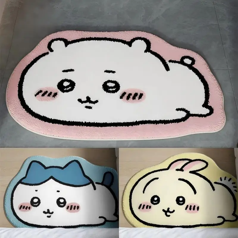 Area Rug - Chiikawa Cartoon Rug Anime Hachiware Usagi