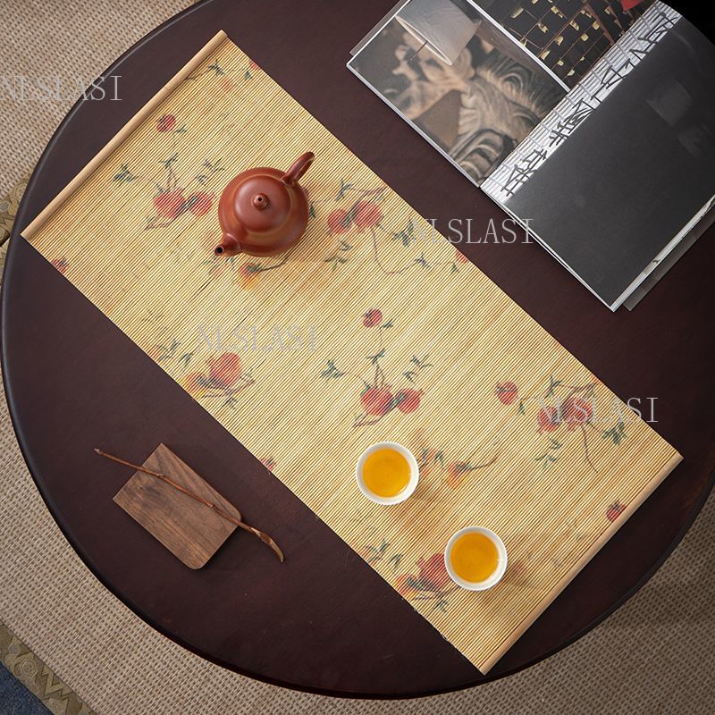 Bamboo Table Runner Printed Bu - Table Runner recension och pris