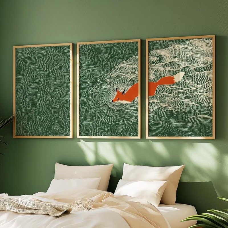 3pcs frameless Canvas Painting - Abstract Canvas Set recension och pris