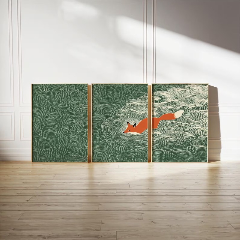 3pcs frameless Canvas Painting - Abstract Canvas Set recension och pris