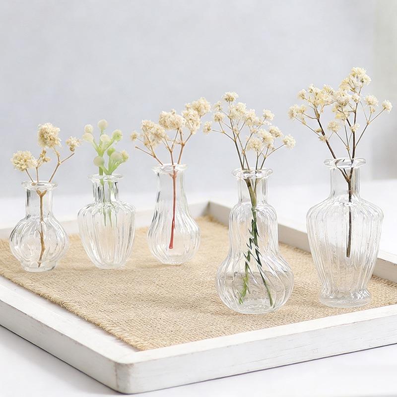{#} 1Pcs Miniature Glass Vase  - Vase Decor recension och pris