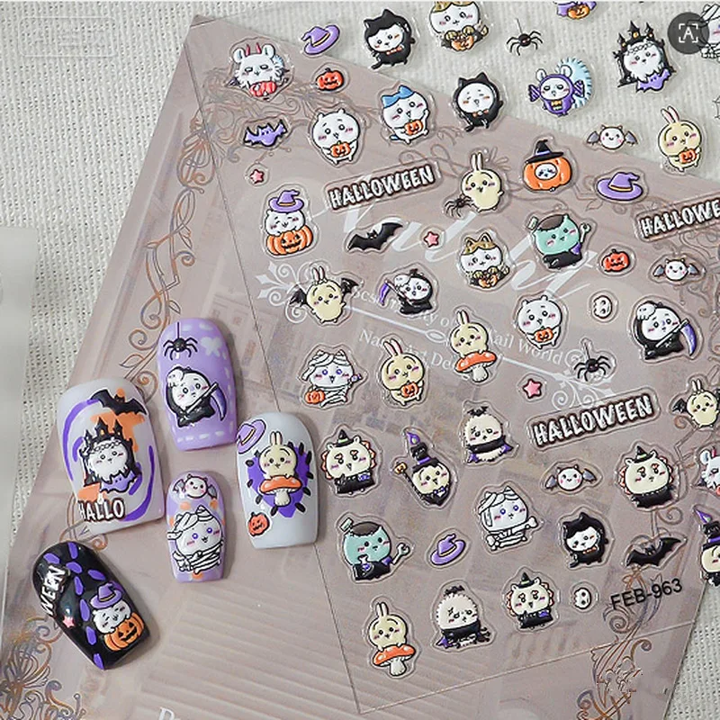 New Chiikawa 5D Embossed Nail  - Wall Sticker recension och pris