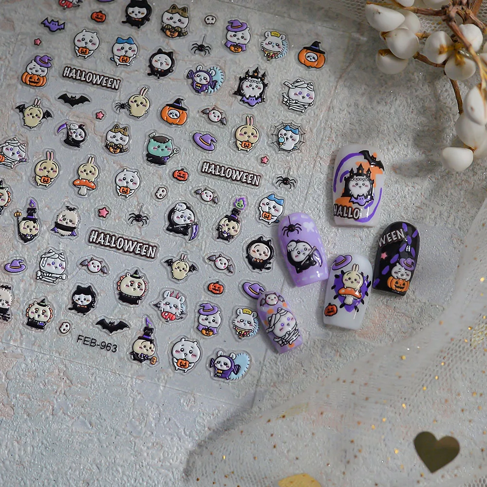 New Chiikawa 5D Embossed Nail  - Wall Sticker recension och pris