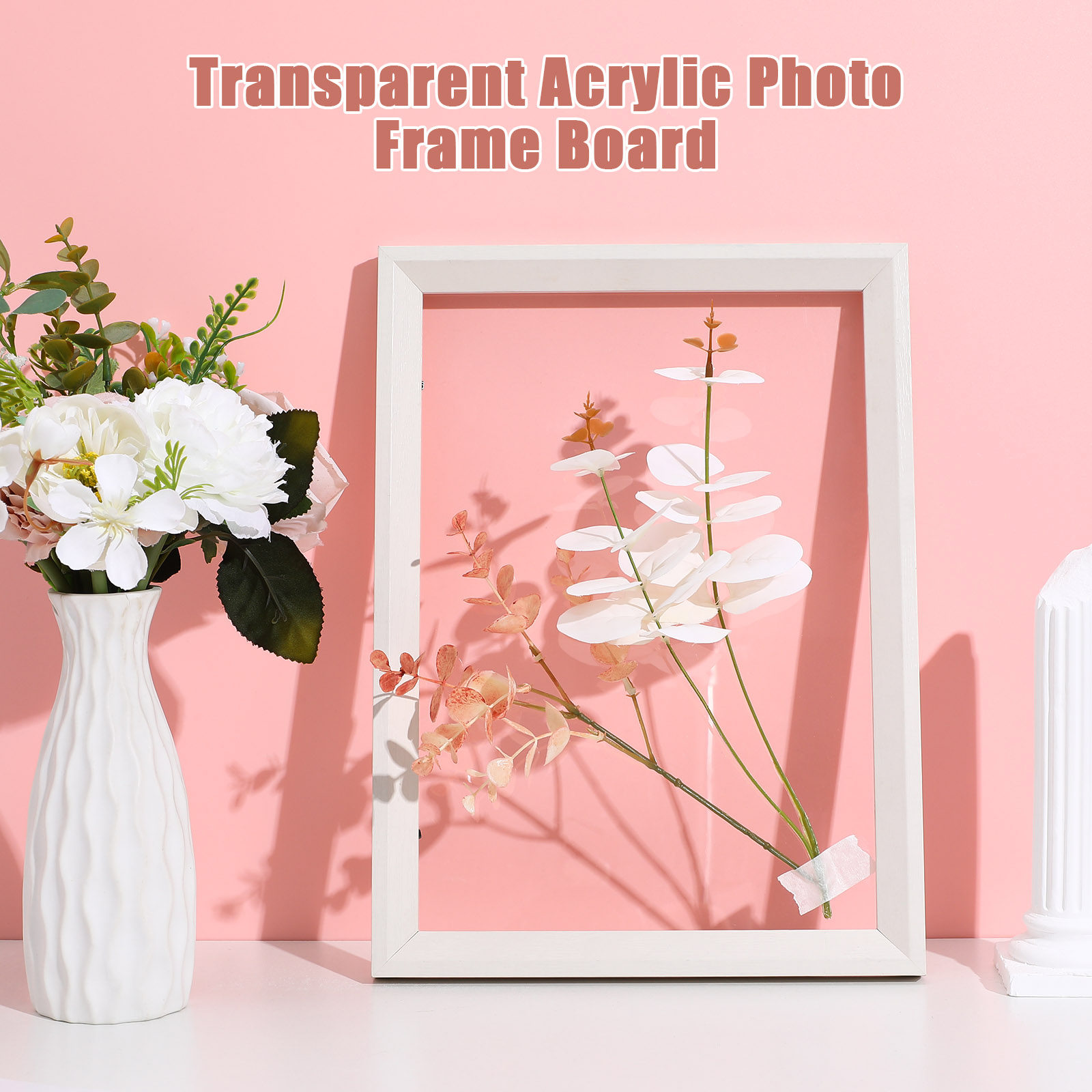 10Pcs Clear Plastic Sheets A4  - Picture Frame recension och pris