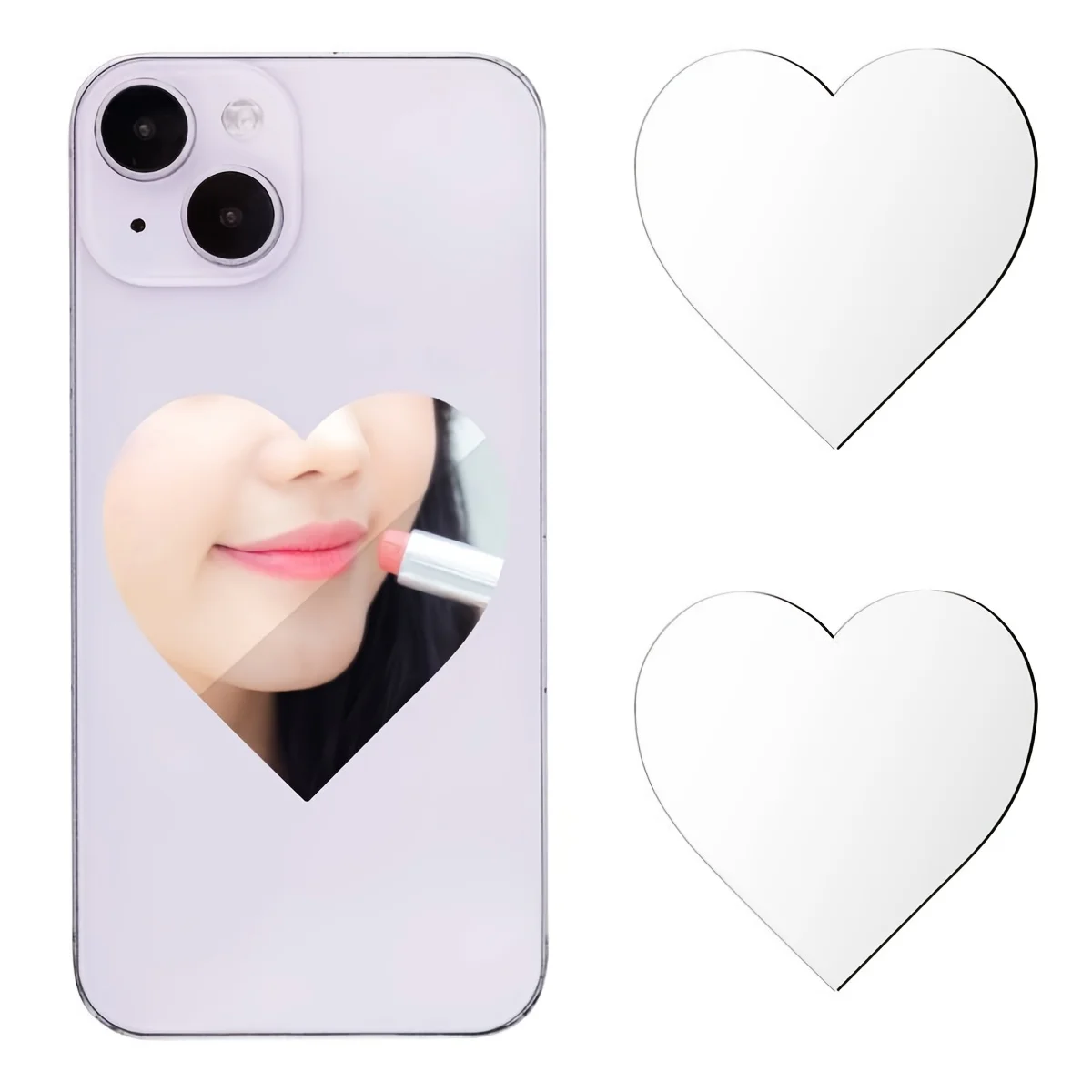 2pcs Phone Mirror Stickers,Mak - Decorative Mirror recension och pris
