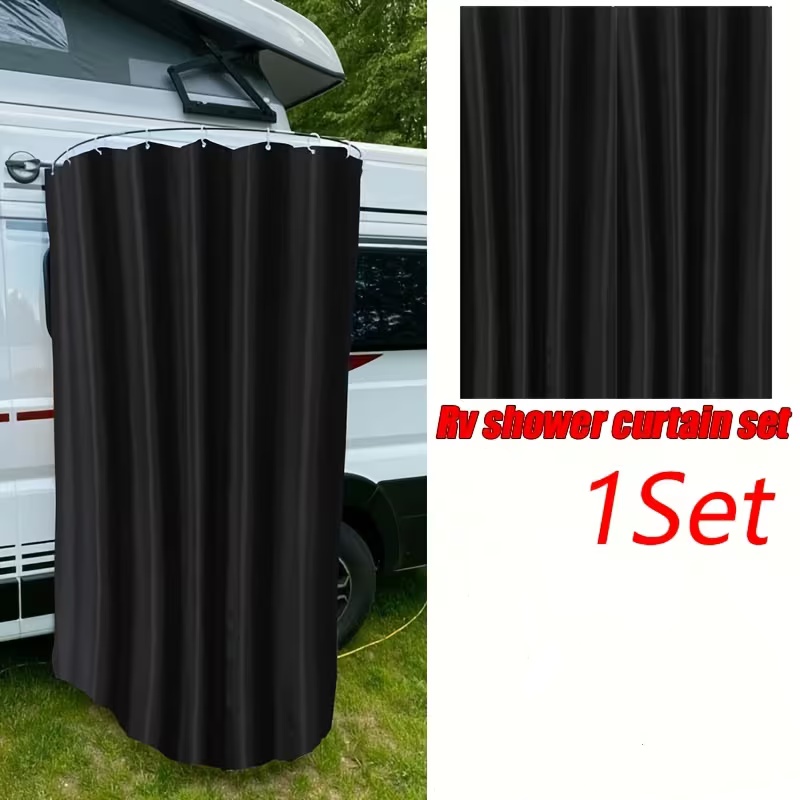 1Set Caravan RV Outdoor Shower - Curtain Curtain recension och pris