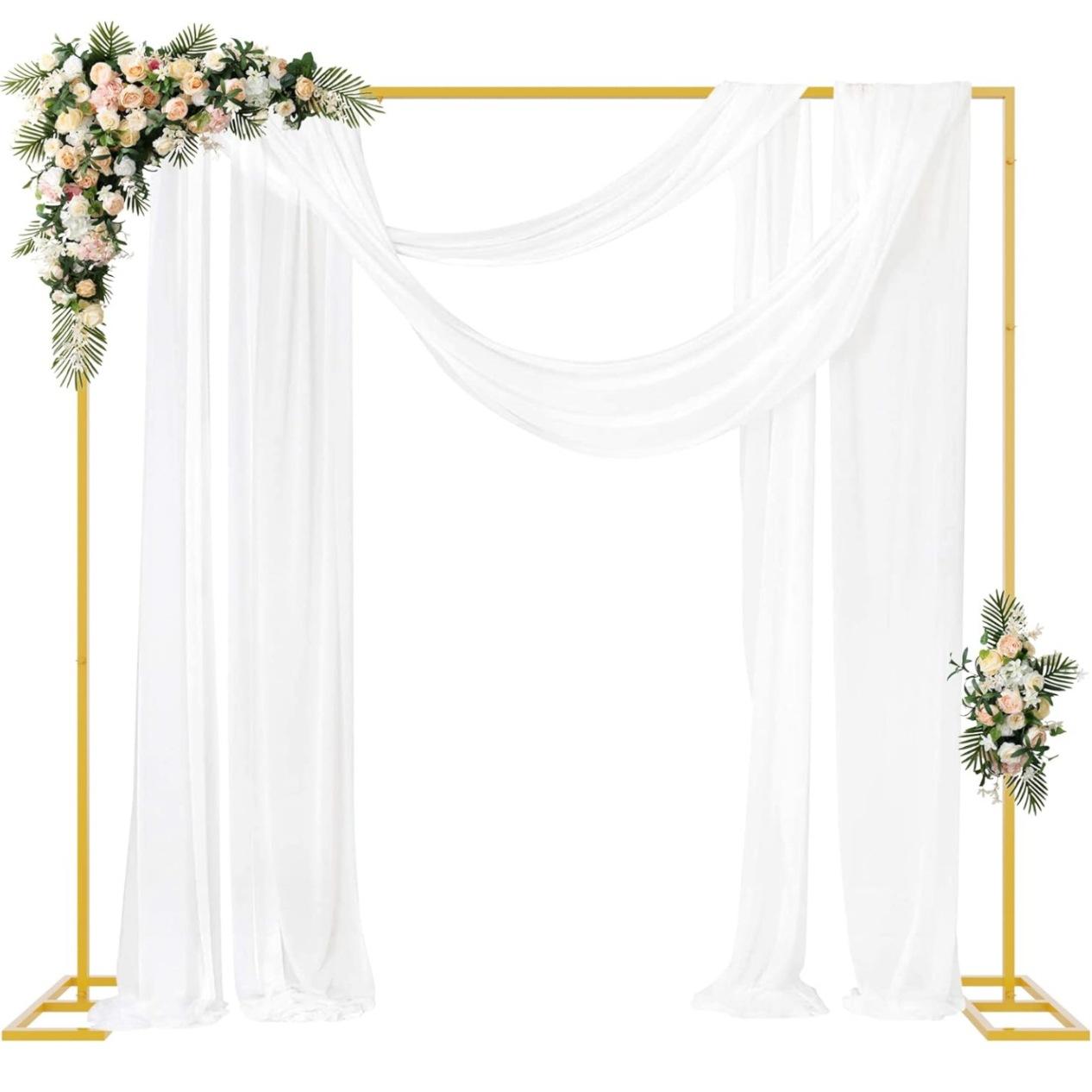 Gold Metal Square Backdrop Sta - Picture Frame recension och pris