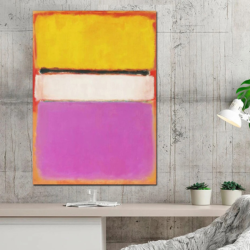 Wall Decor, Mark Rothko Poster - Abstract Canvas Set recension och pris